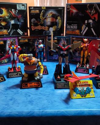 Grendizer Dam base, Mazinga, G.M, Jeeg, Daitarn 