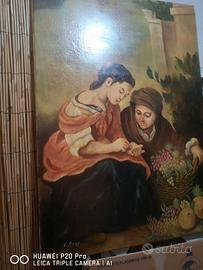 Quadro olio su tela