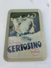 vassoio vintage galbani