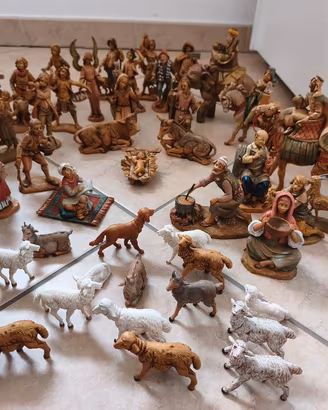 Presepe completo Fontanini. Statue da 12 cm