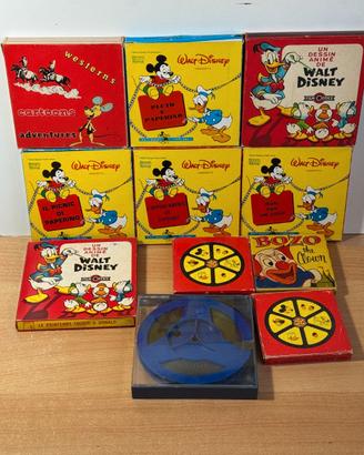 Film super 8 - Lotto Walt Disney Cinecasa 8mm S8