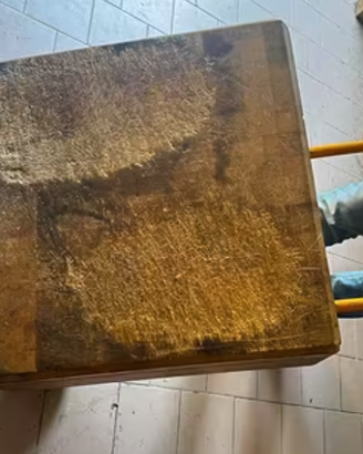 Ceppo/Zocca da macellaio professionale in legno