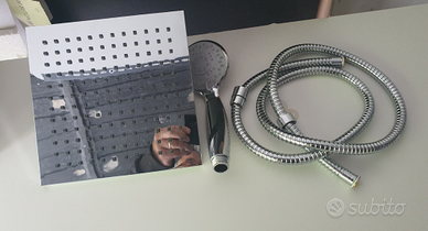 Soffione doccetta e flessibile