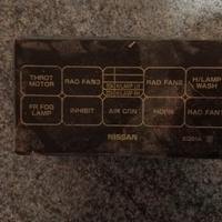 coperchio scatola fusibili X-Trail T30