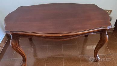 Tavolino basso stile barocco