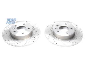 DISCHI FRENO FORATI E SCANALATI PER OPEL