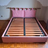 Letto matrimoniale rosa