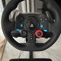 Postazione playseat con volante e pedalina ps5-4