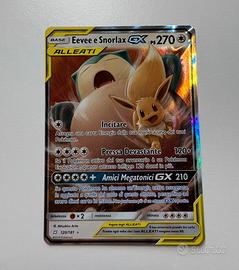 Eevee & Snorlax GX (TEU 120)
