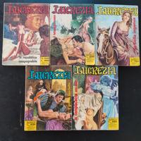 lotto di 5 fumetti lucrezia