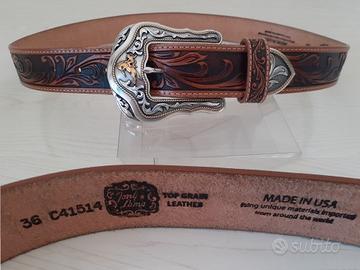 Cinghie Western di pelle