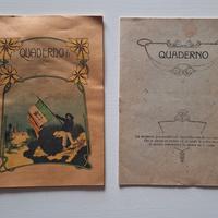 Rari Quaderni epoca 1911-12 Guerra Italo-Turca