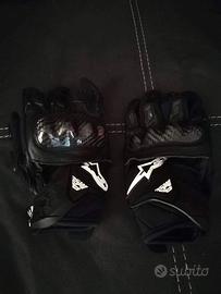 Casco kawasaki AGV,Guanti Alpinestar,