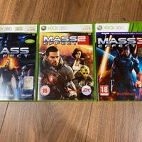 Mass effect  1,2e3 per Xbox 360 condizoni ottime!