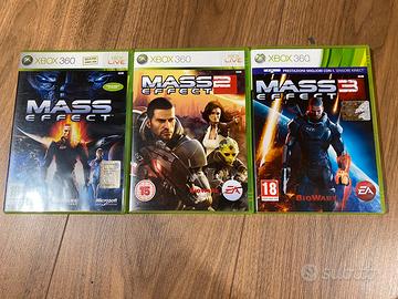 Mass effect  1,2e3 per Xbox 360 condizoni ottime!