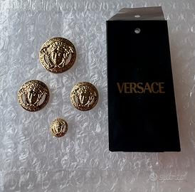 Set Bottoni Vintage Versace con Medusa – Originali