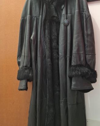 Cappotto D vera pelle