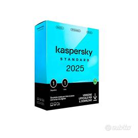 Kaspersky Standard 2025 Antivirus  Originale