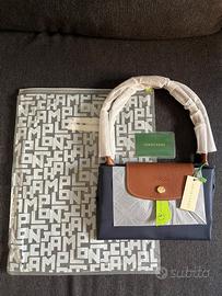 Borsa Longchamp Le Pliage Original L - Blu navy