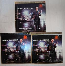 Bobby hackett - coast concert - 3 dischi vinile 45