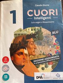 Libro di  italiano Cuori intelligenti 1  blu