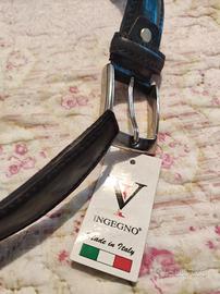 cintura uomo vera pelle 