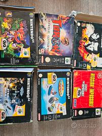 Master sistem 2,Nintendo 64 giochi vari 