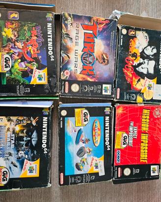 Master sistem 2,Nintendo 64 giochi vari 