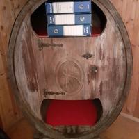 botte utilizzata in tavernetta come bar
