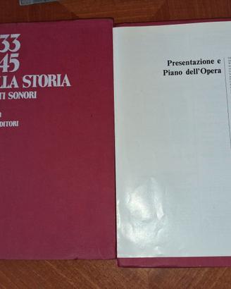 MILITARIA  RACCOLTA 33 GIRI DISCORSI WW2