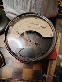 AMPEROMETRO D'EPOCA ANALOGICO