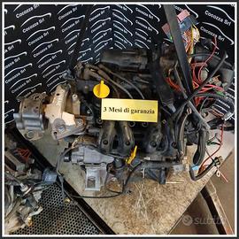 Motore D7F726 BENZINA RENAULT Clio II 1.2 77014731