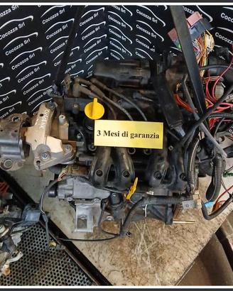 Motore D7F726 BENZINA RENAULT Clio II 1.2 77014731