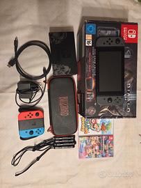 nintendo switch diablo edition+ 2 giochi+2 joycon