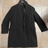 Cappotto marrone con Gilet staccabile