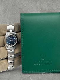 Rolex Oyster Perpetual 24MM Blue Dial Ref. 76080