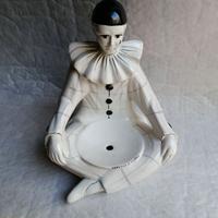Statua Pierrot vintage