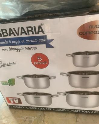Casseruola 5 pezzi Dg Bavaria