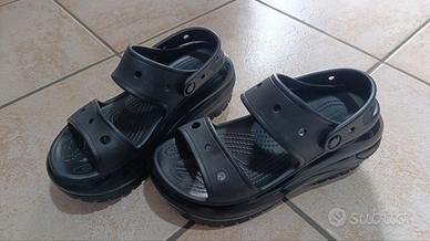 Crocs Mega Crush Sandal Neri Sandali Crocs