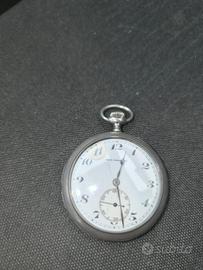orologio da Tasca antico argento  union horologère