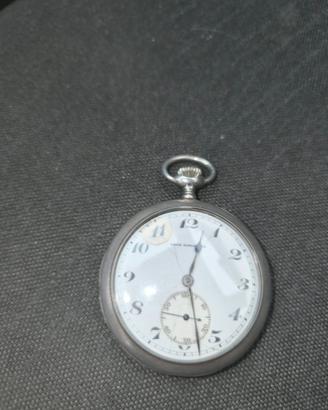 orologio da Tasca antico argento  union horologère
