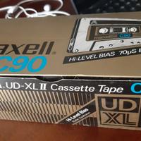 cassette maxell, sony, basf sigillate