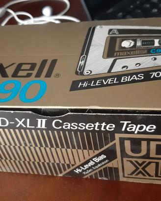 cassette maxell, sony, basf sigillate