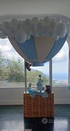 Mongolfiera allestimento