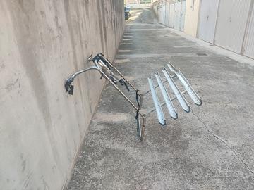 Portabici in acciaio inox per furgone 