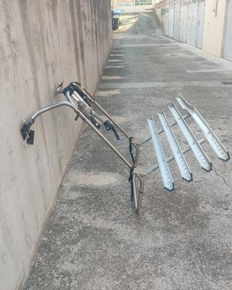 Portabici in acciaio inox per furgone 