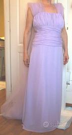 ABITO DA SPOSA LILLA