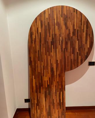 Penisola da cucina in legno (cucine Misura)