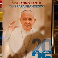 Calendario 2025 papa Francesco 