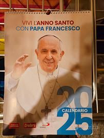 Calendario 2025 papa Francesco 